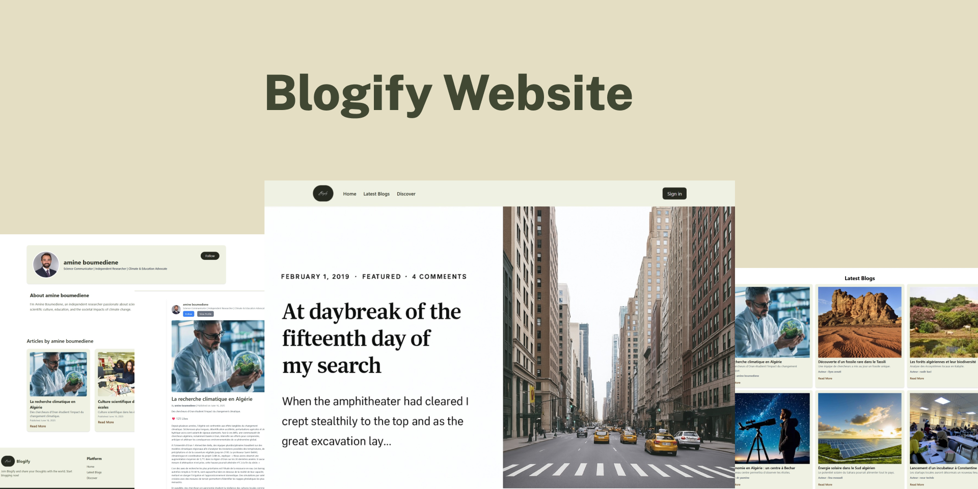 Blogify