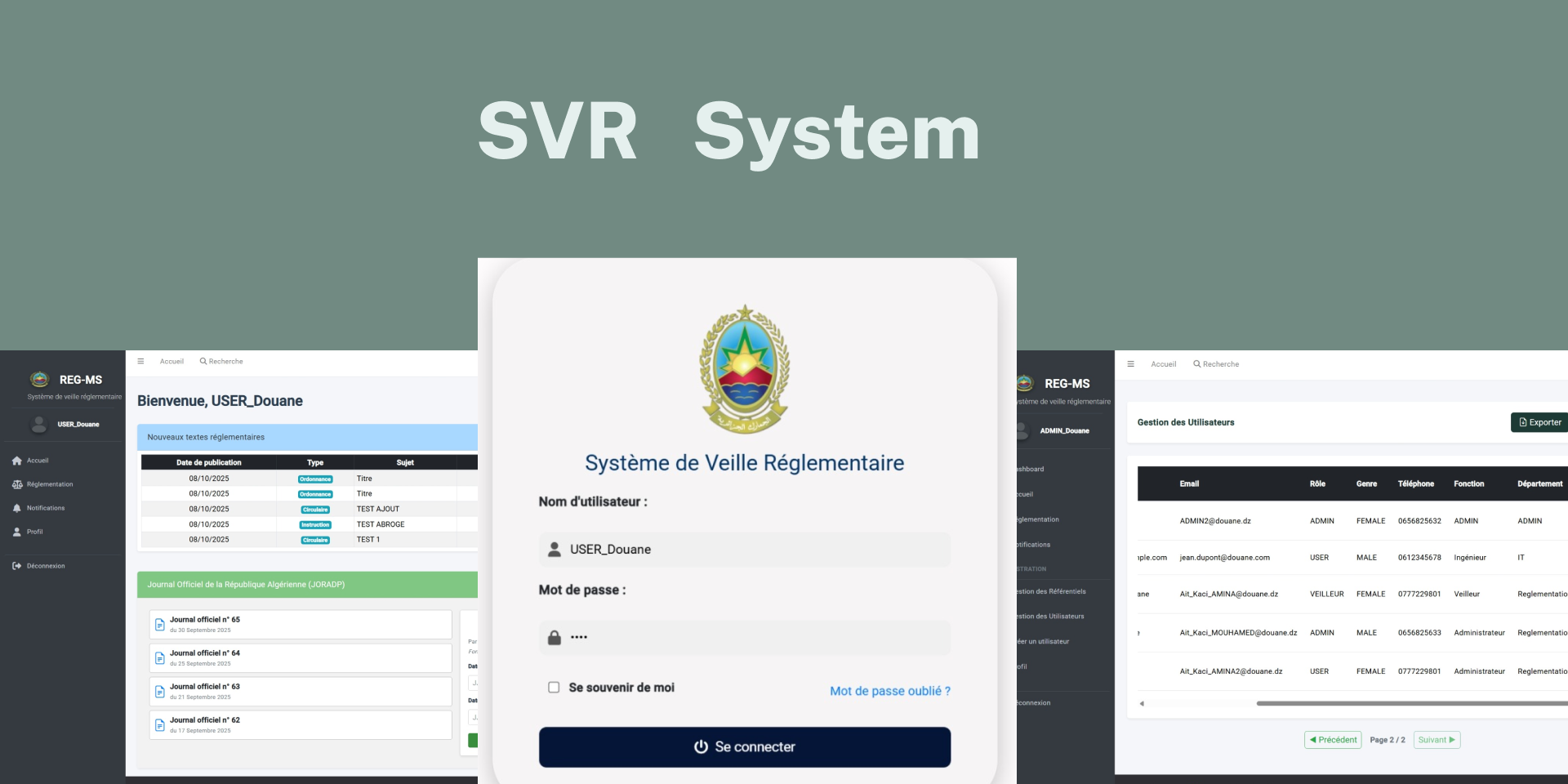 SVR System
